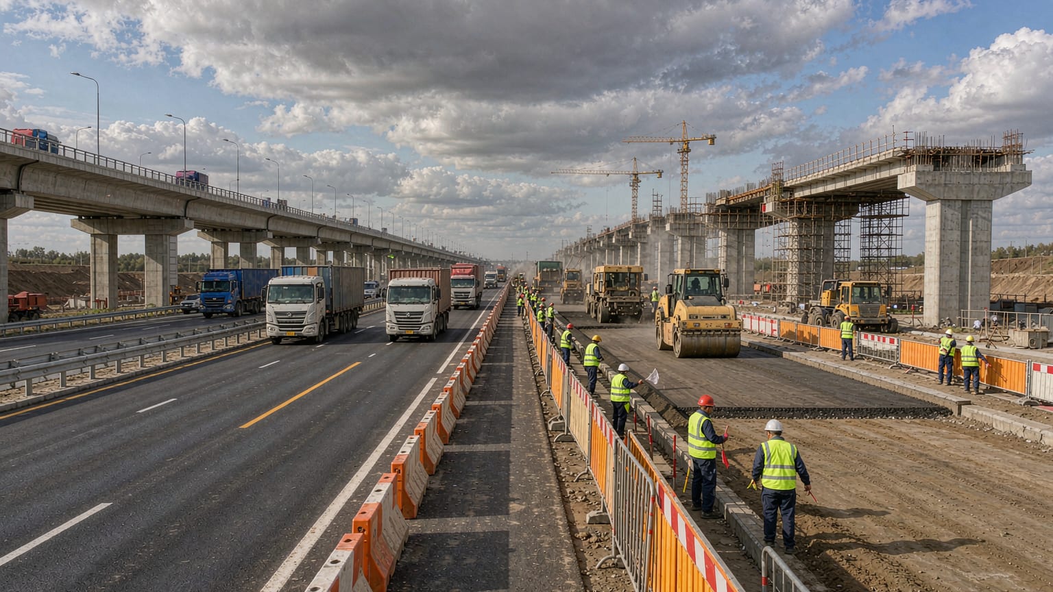 高速公路改扩建BIM：既有结构复测、拼宽与交通导改怎么组织模型