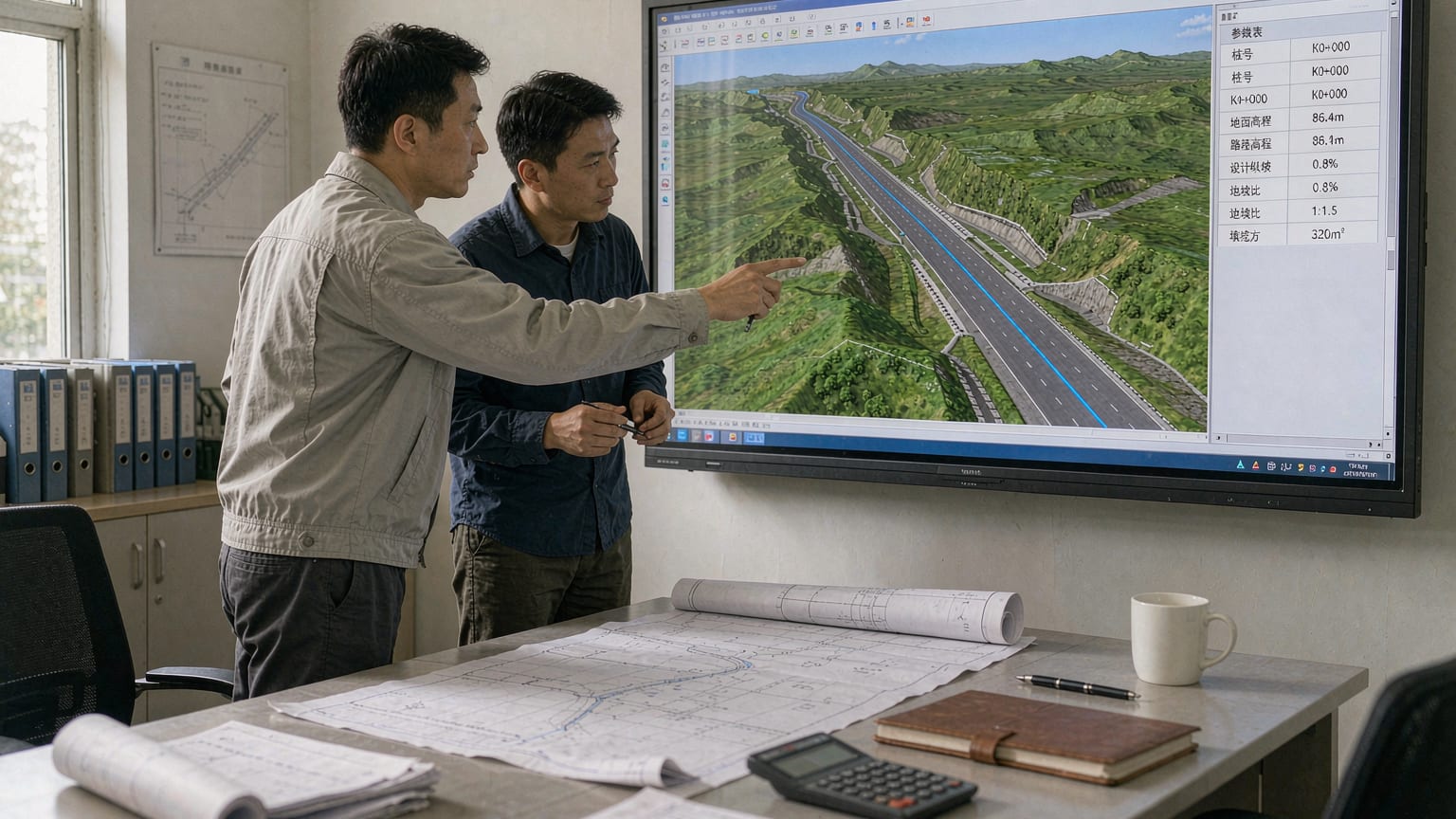 公路BIM正向设计落地：Civil3D路线、Revit桥隧与协同出图怎么串