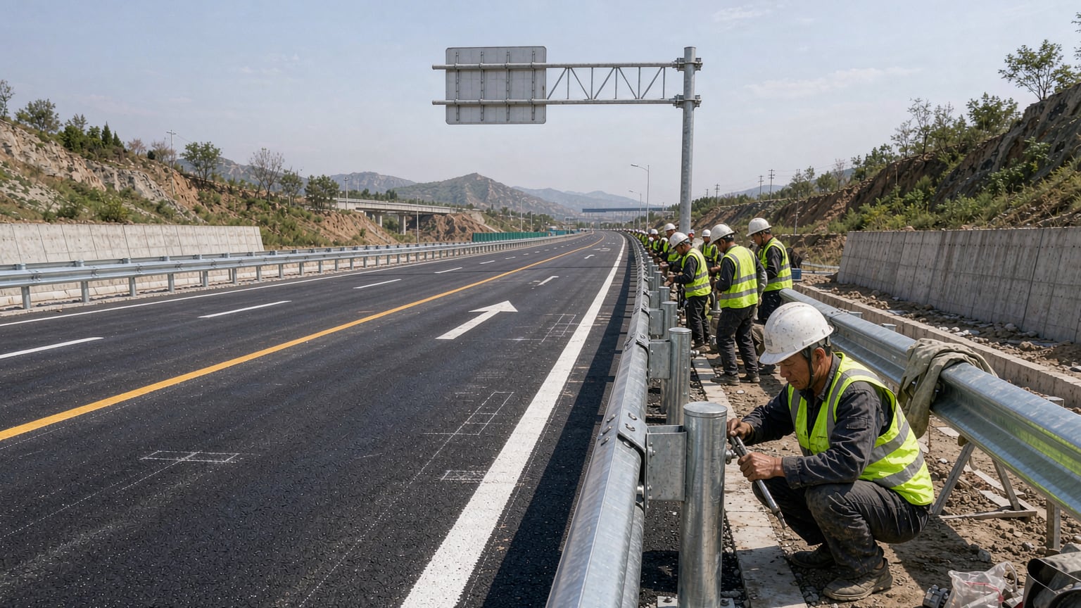 交安设施BIM：护栏、标志与标线的模型表达和全寿命台账