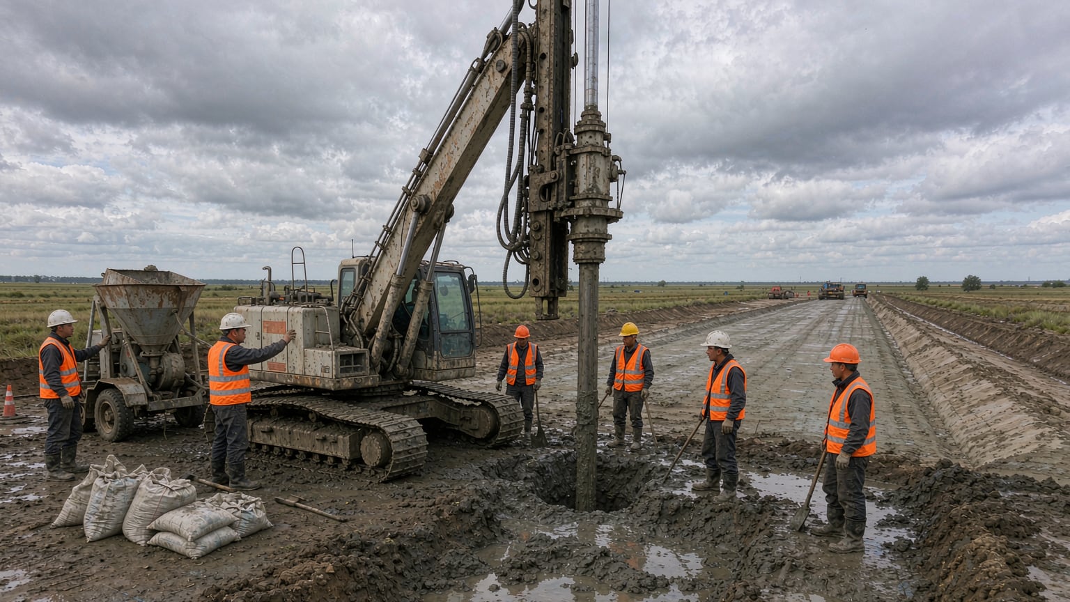 公路软基处理BIM与沉降观测：搅拌桩、预压与工后沉降怎么控